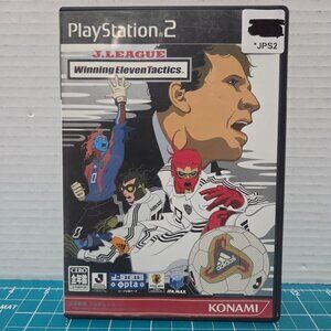 J. League Winning Eleven Tactics PS2 PlayStation 2 Japanese CIB Complete